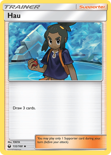 Carta Hau 132/168 do set Celestial Storm — Pokémon TCG | Bynx