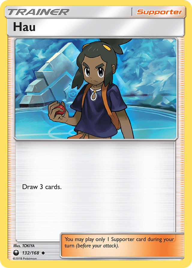 Carta Hau 132/168 do set Celestial Storm — Pokémon TCG | Bynx