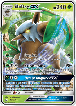 Shiftry-GX 14 — Celestial Storm