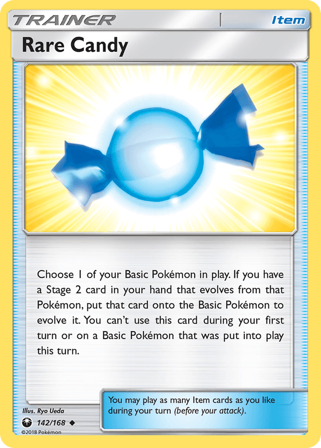 Carta Rare Candy 142/168 do set Celestial Storm — Pokémon TCG | Bynx