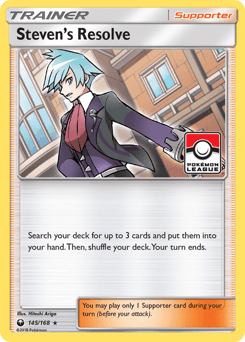 Steven's Resolve 145/168 — Tempestade Celestial