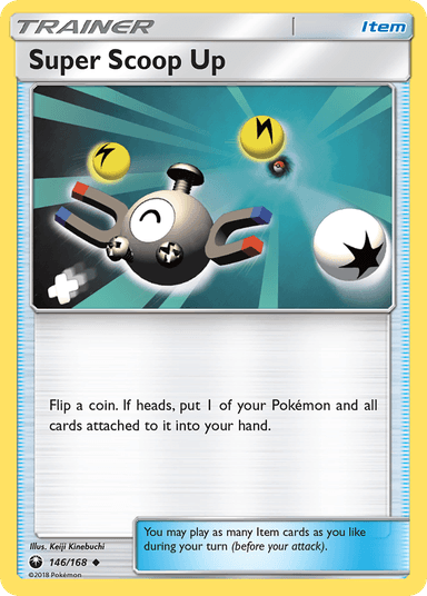 Carta Super Scoop Up 146/168 do set Celestial Storm — Pokémon TCG | Bynx