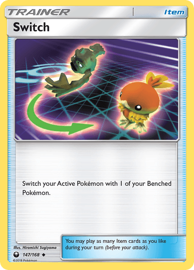 Carta Switch 147/168 do set Celestial Storm — Pokémon TCG | Bynx
