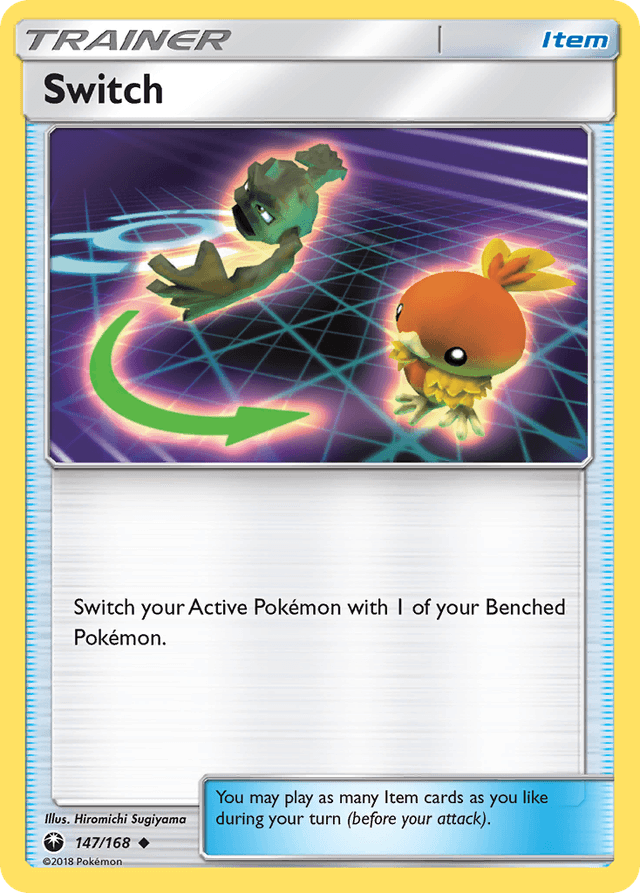 Carta Switch 147/168 do set Celestial Storm — Pokémon TCG | Bynx