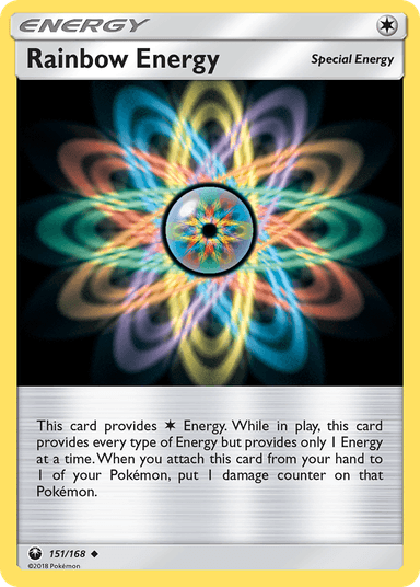 Carta Rainbow Energy 151/168 do set Celestial Storm — Pokémon TCG | Bynx
