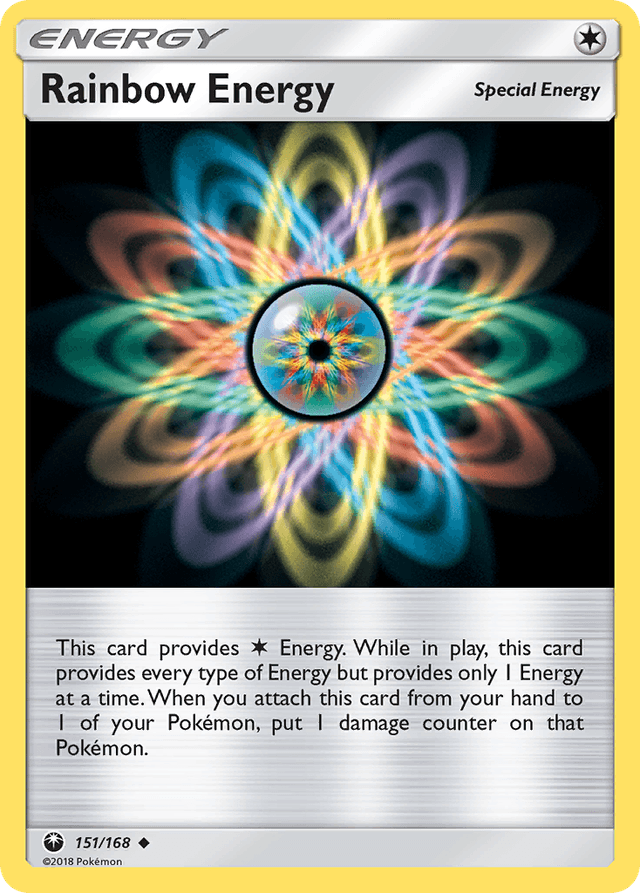 Carta Rainbow Energy 151/168 do set Celestial Storm — Pokémon TCG | Bynx