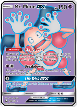 Mr. Mime-GX 156 — Celestial Storm