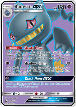 Banette-GX 157 — Celestial Storm