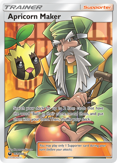 Carta Apricorn Maker 161/168 do set Celestial Storm — Pokémon TCG | Bynx
