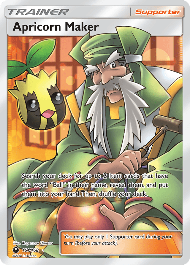 Carta Apricorn Maker 161/168 do set Celestial Storm — Pokémon TCG | Bynx
