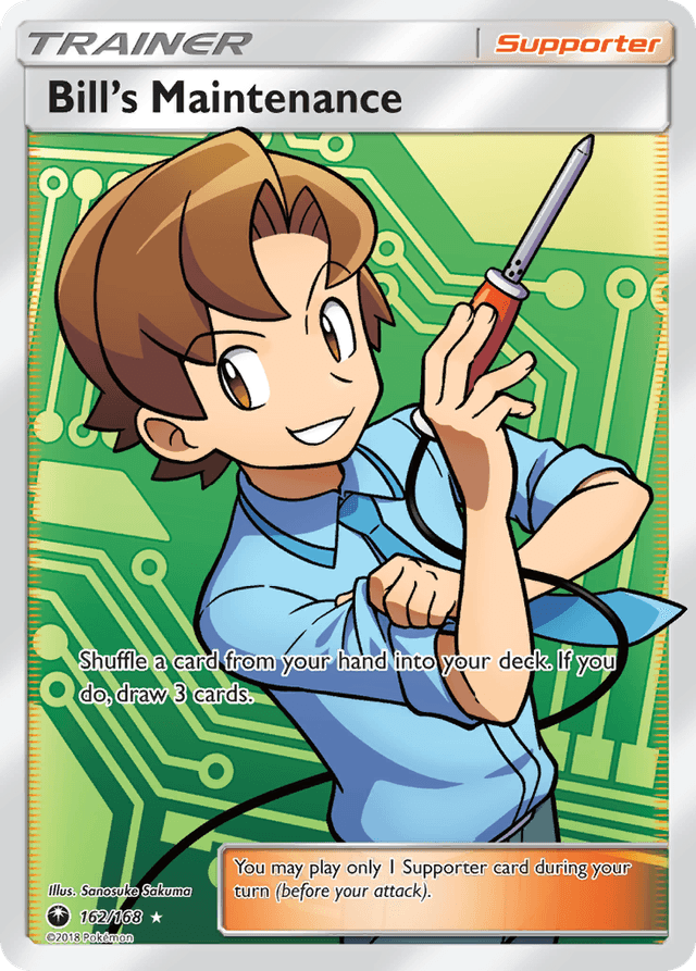 Carta Bill's Maintenance 162/168 do set Celestial Storm — Pokémon TCG | Bynx