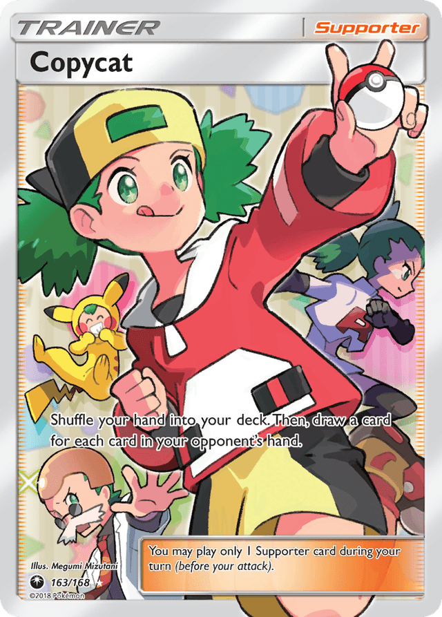 Carta Copycat 163/168 do set Celestial Storm — Pokémon TCG | Bynx