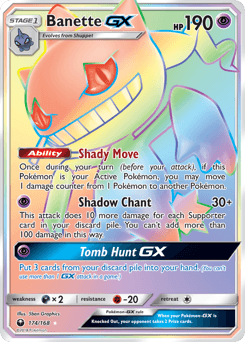 Banette-GX 174 — Celestial Storm