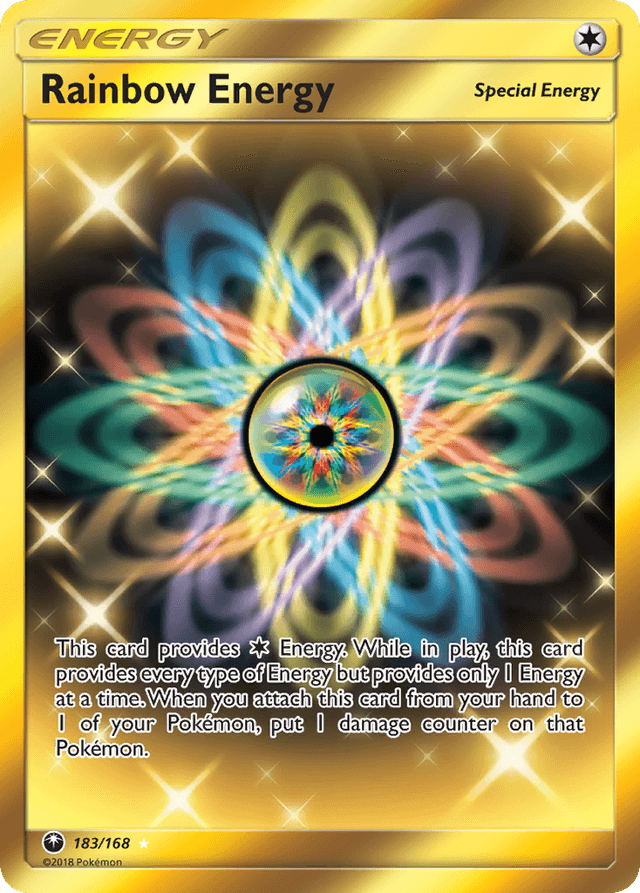 Carta Rainbow Energy 183/168 do set Celestial Storm — Pokémon TCG | Bynx