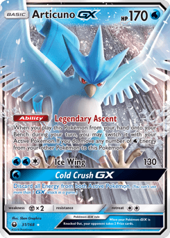 Articuno-GX 31 — Celestial Storm