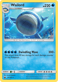 Wailord 40 — Celestial Storm