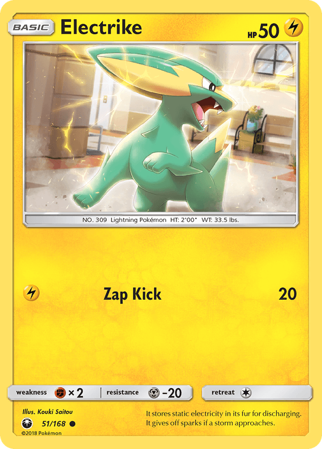 Carta Electrike 51/168 do set Celestial Storm — Pokémon TCG | Bynx