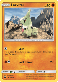 Larvitar 74 — Celestial Storm