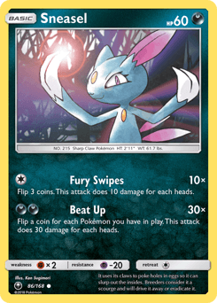 Sneasel 86 — Celestial Storm