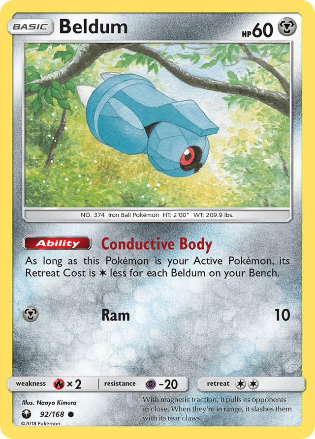 Carta Beldum 92/168 do set Celestial Storm — Pokémon TCG | Bynx