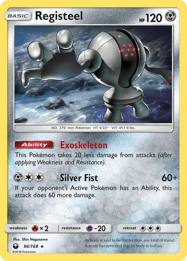 Carta Registeel 96/168 do set Celestial Storm — Pokémon TCG | Bynx