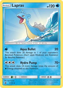 Lapras 21 — Dragon Majesty