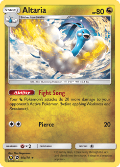 Altaria 40a — Dragon Majesty