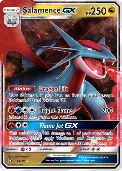 Salamence-GX 44 — Dragon Majesty