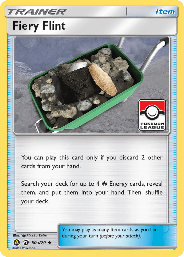 Carta Fiery Flint 60a/70 do set Dragon Majesty — Pokémon TCG | Bynx
