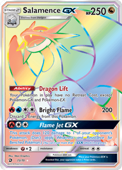 Salamence-GX 73 — Dragon Majesty