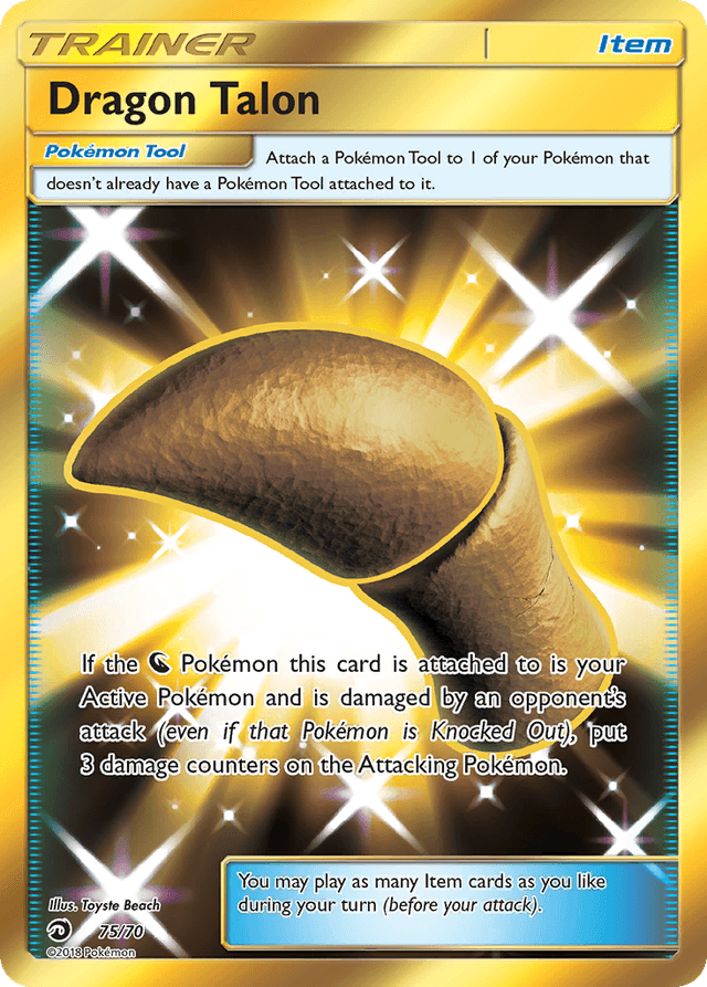 Carta Dragon Talon 75/70 do set Dragon Majesty — Pokémon TCG | Bynx
