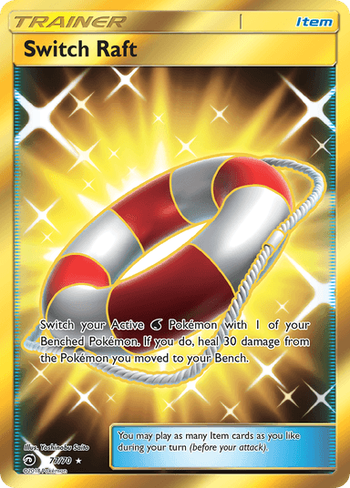 Carta Switch Raft 77/70 do set Dragon Majesty — Pokémon TCG | Bynx
