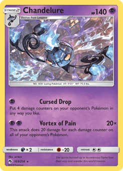 Chandelure 103 — Lost Thunder