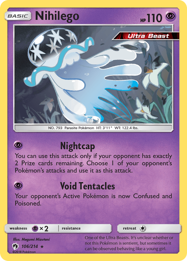 Carta Nihilego 106/214 do set Lost Thunder — Pokémon TCG | Bynx