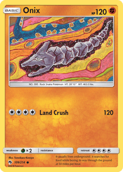 Onix 109/214 — Trovões Perdidos