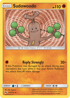 Sudowoodo 110 — Lost Thunder
