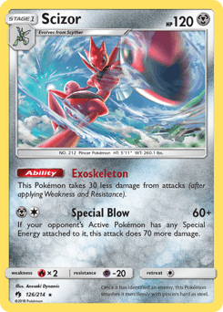 Scizor 126 — Lost Thunder