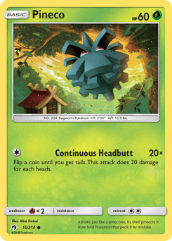Pineco 15 — Lost Thunder
