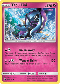 Tapu Fini 151 — Lost Thunder
