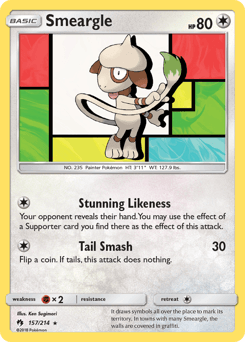 Smeargle 157 — Lost Thunder