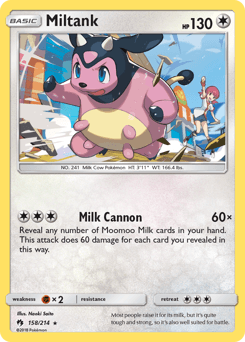 Miltank 158/214 — Trovões Perdidos