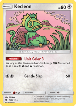 Kecleon 162/214 — Trovões Perdidos
