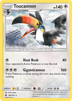 Toucannon 166 — Lost Thunder