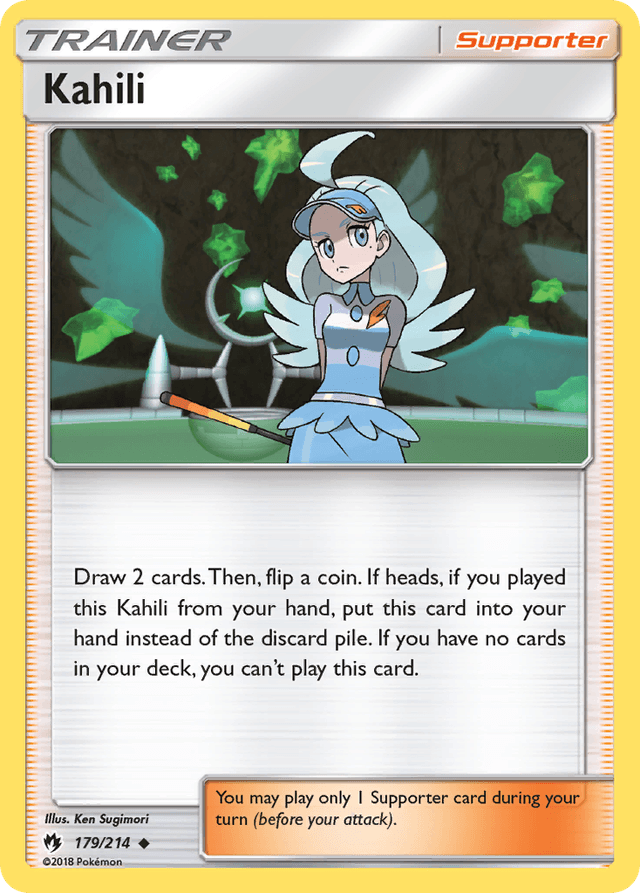 Carta Kahili 179/214 do set Lost Thunder — Pokémon TCG | Bynx