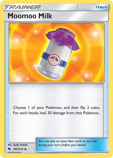 Carta Moomoo Milk 185/214 do set Lost Thunder — Pokémon TCG | Bynx