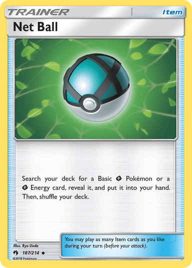 Carta Net Ball 187/214 do set Lost Thunder — Pokémon TCG | Bynx