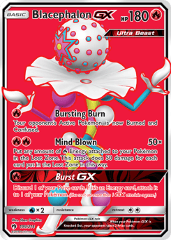 Blacephalon-GX 199 — Lost Thunder