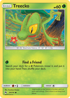 Treecko 20 — Lost Thunder