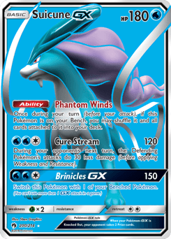 Suicune-GX 200/214 — Trovões Perdidos