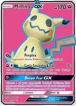 Mimikyu-GX 206 — Lost Thunder
